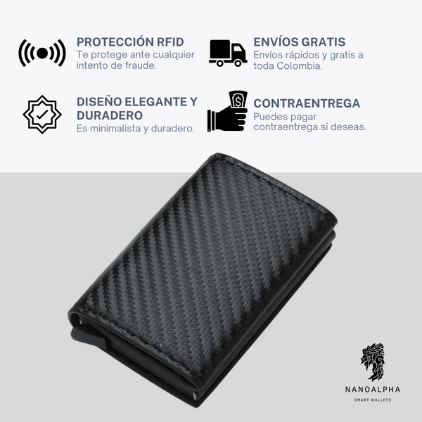 billetera tarjetero hombre promocion