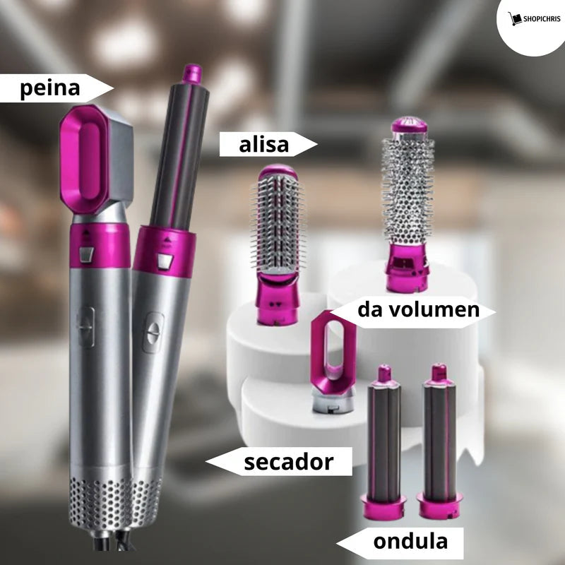 Cepillo Secador 5 en 1 Profesional Univitrine