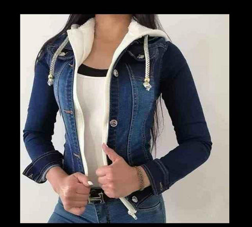 Chaqueta De Jean De Dama Univitrine
