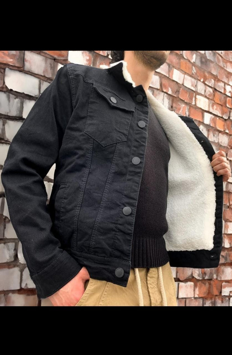 Chaqueta ovejera jean