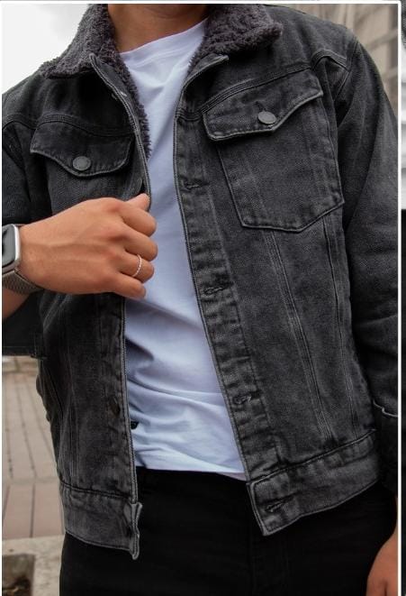 Chaqueta ovejera jean