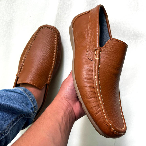 Mocasines para caballero totalmente en CUERO