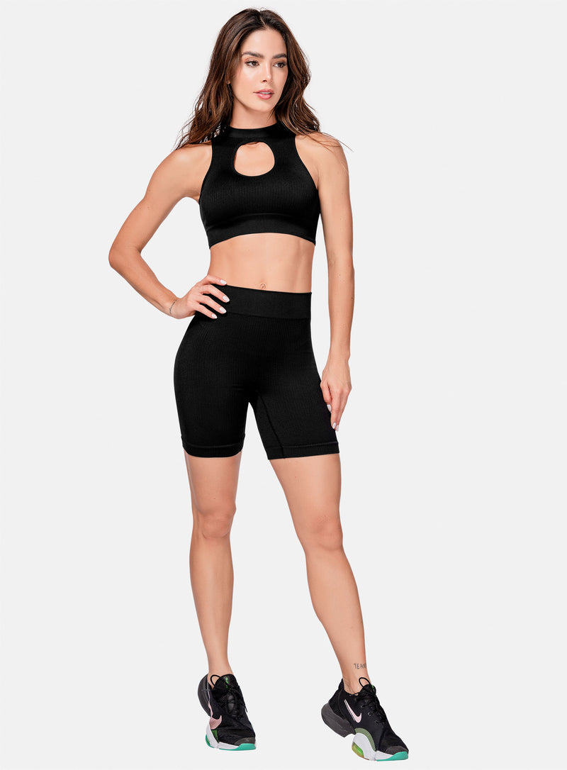 SHORT DEPORTIVO MUJER SIN COSTURAS TALLA ÚNICA